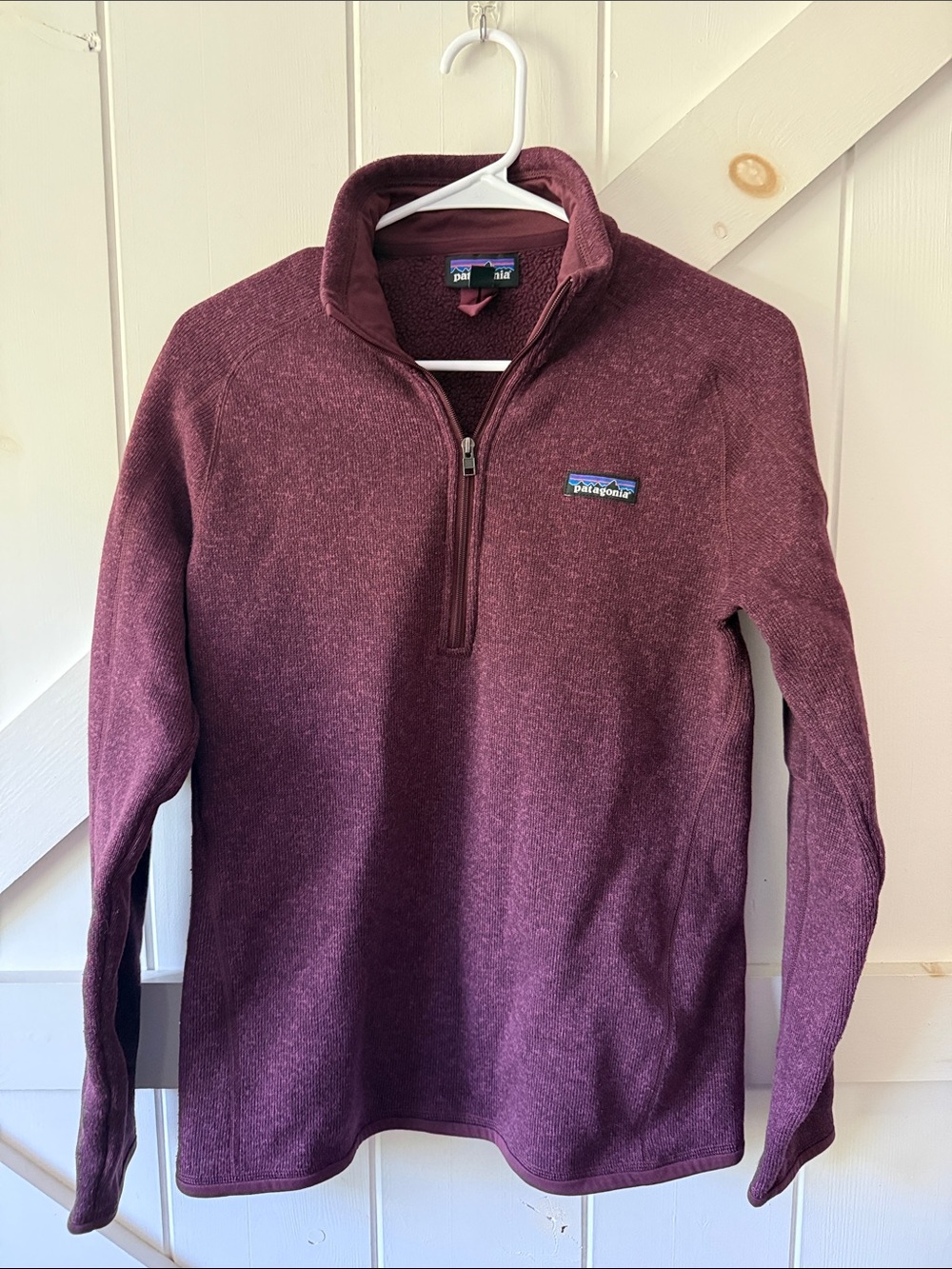 Patagonia Women’s Better Sweater 1/4” Zip Fleece - Berry Fig
